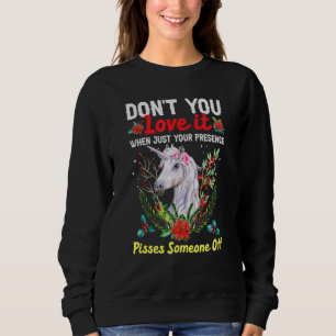 Sudadera Unicorn navidades