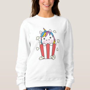 Sudadera Unicorn Popcorn Whats Poppin Funny PopStar
