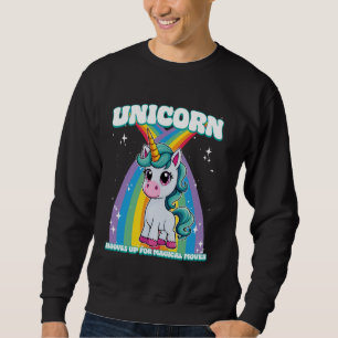 Sudadera Unicorn Se Enfrenta A Movimientos Mágicos Unicorni