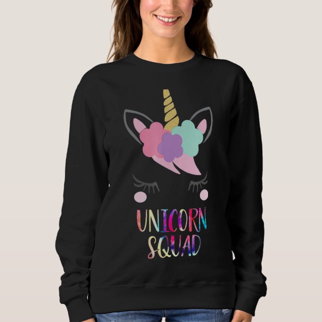 Sudadera Unicorn Squad (Anverso)