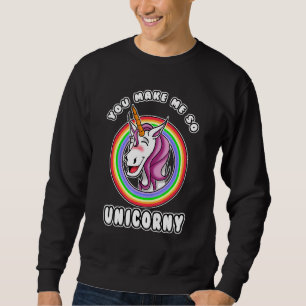 Sudadera Unicornio amante de la diversión