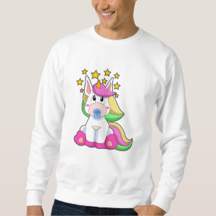 Sudadera Unicornio como bebé con pacificador