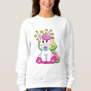 Sudadera Unicornio como bebé con pacificador