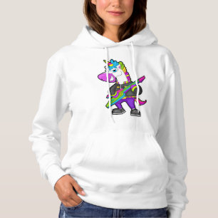 Sudadera Unicornio como músico con guitarra