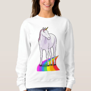 Sudadera Unicornio con arcoiris