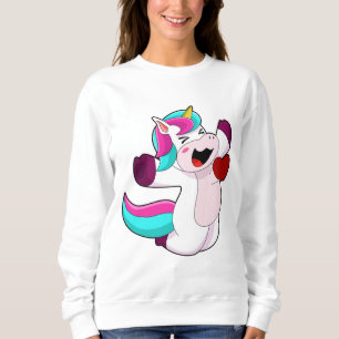 Sudadera Unicornio con corazón