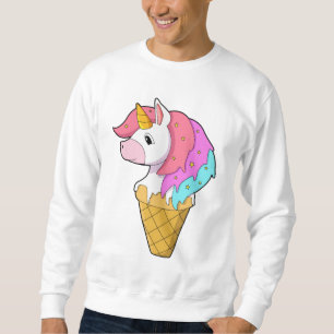 Sudadera Unicornio con helado