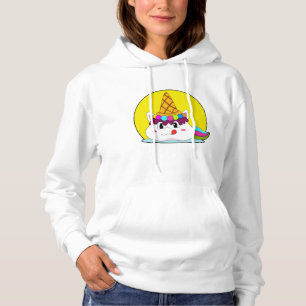 Sudadera Unicornio con helado