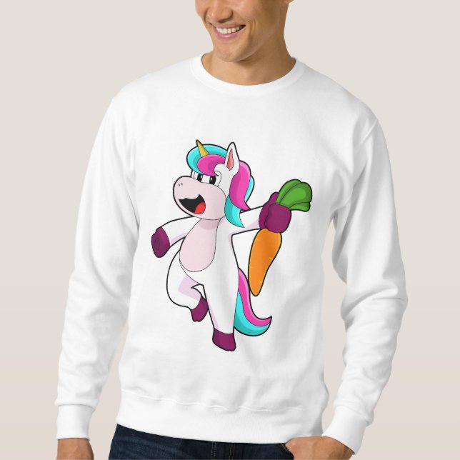 Sudadera Unicornio con zanja (Anverso)