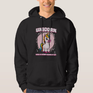 Sudadera Unicornio Cuando Estés En Dudas Hazlo Salir Con Un