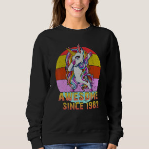 Sudadera Unicornio De 40 Años De Edad, Dabbing Es Increíble