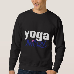 Sudadera Unicornio de yoga