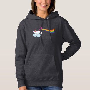 Sudadera Unicornio del arco iris de Rhiannon