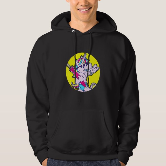 Sudadera Unicornio dentista ortodoncista (Anverso)