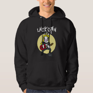 Sudadera Unicornio Divertido de Heavy Metal
