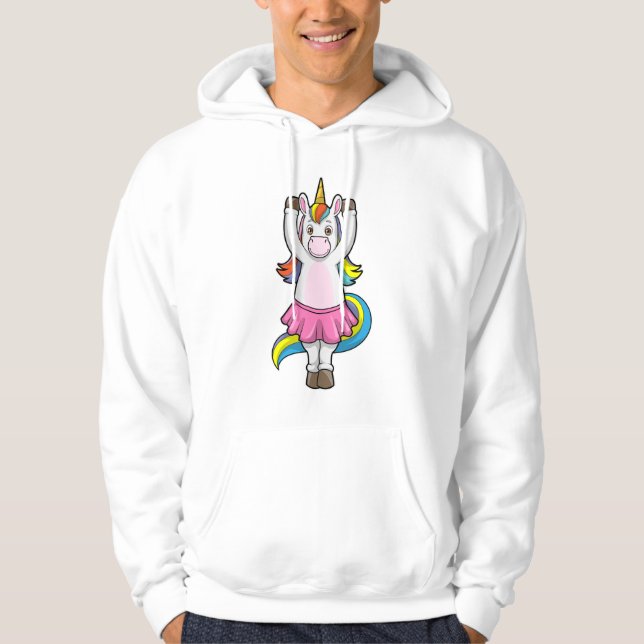 Sudadera Unicornio en Ballet Dance con Skirt (Anverso)
