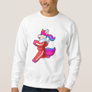 Sudadera Unicornio en ejecución