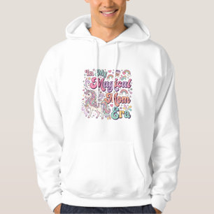 Sudadera Unicornio En Mi Era De Mamá Mágica Kawaii Arte POD