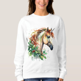 Sudadera Unicornio en Navidades