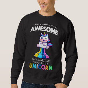Sudadera Unicornio es increíble que sea un maravilloso anim