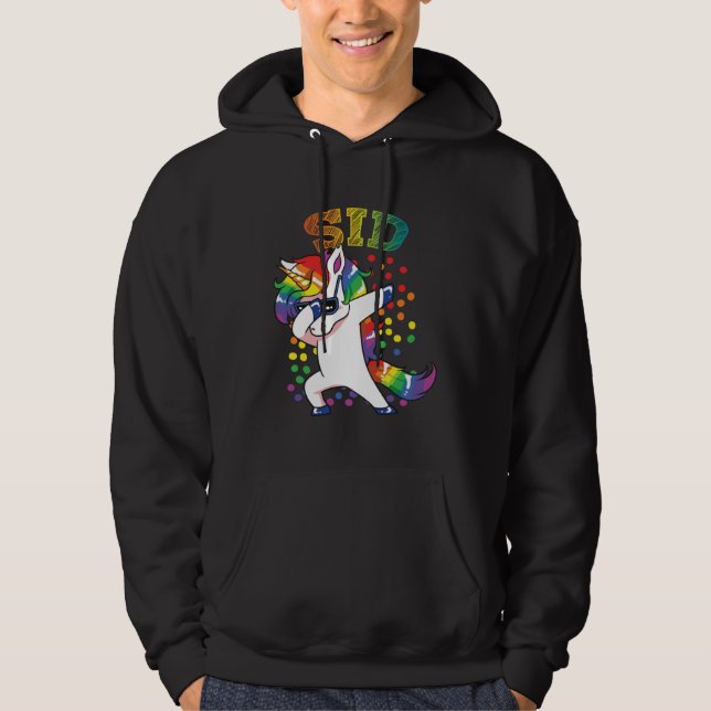 Sudadera Unicornio golpeando de Sid (Anverso)