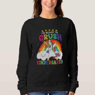 Sudadera Unicornio haciendo dabbing Estoy listo para aplast