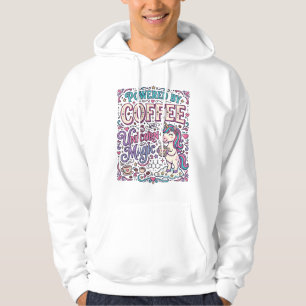 Sudadera Unicornio impulsado por café y magia de unicornio 