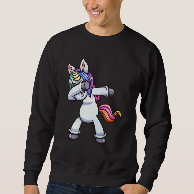 Sudadera Unicornio Mágico Para Niños Chicas (Anverso)