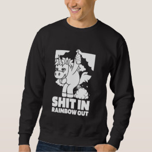 Sudadera Unicornio - Mítico arcoiris de caballo