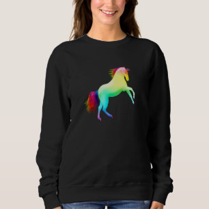 Sudadera Unicornio multicolor