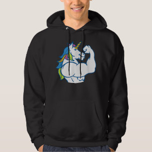 Sudadera Unicornio Muscular - Gracioso Bodybuild Mágico