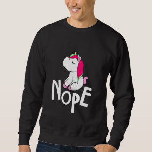 Sudadera Unicornio No No Unicornios