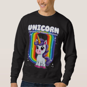 Sudadera Unicornio Pasa Al Magico Unicornio Desconocido