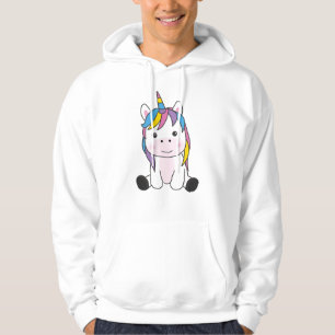 Sudadera Unicornio Rosa Unicornio Animales Kawaii Para Niño