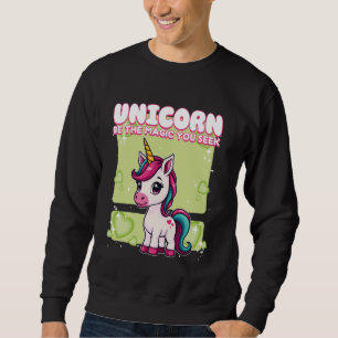 Sudadera Unicornio sea la magia que buscas Unicornio 1
