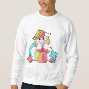Sudadera Unicornio tímido con almohada
