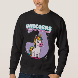 Sudadera Unicornios convierten a Meh en Unicornio Mágico
