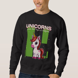 Sudadera Unicornios Demuestran Que La Magia Es Contagiosa U