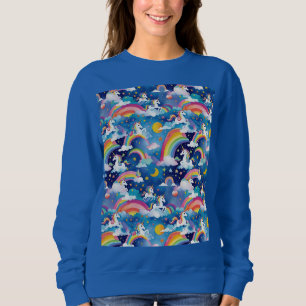 Sudadera Unicornios mágicos y arcos de lluvia