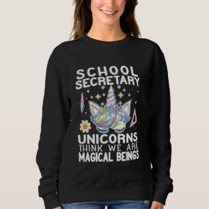 Sudadera Unicornios Piensan que somos seres mágicos lindos