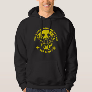 Sudadera Unidad de la búsqueda y del rescate K9