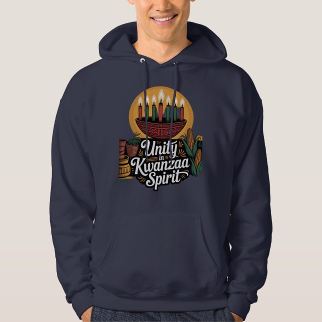 Sudadera Unidad en el Espíritu de Kwanzaa (Anverso)