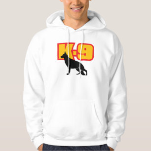 Sudadera Unidad K-9. Pastor alemán K9. Rescate - búsqueda