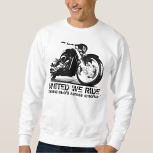 Sudadera UNIDO NOSOTROS RIDE® - motoristas de unión a
