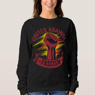 Sudadera Unidos contra el fascista no antifascista