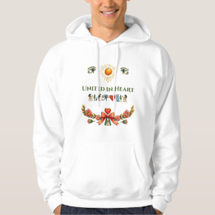 Sudadera Unidos en Corazón: Jeroglífico del Antiguo Egipto 