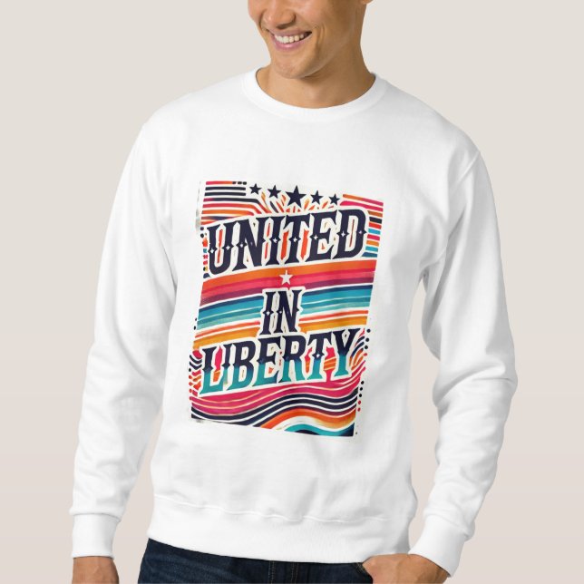 Sudadera Unidos en la libertad (Anverso)
