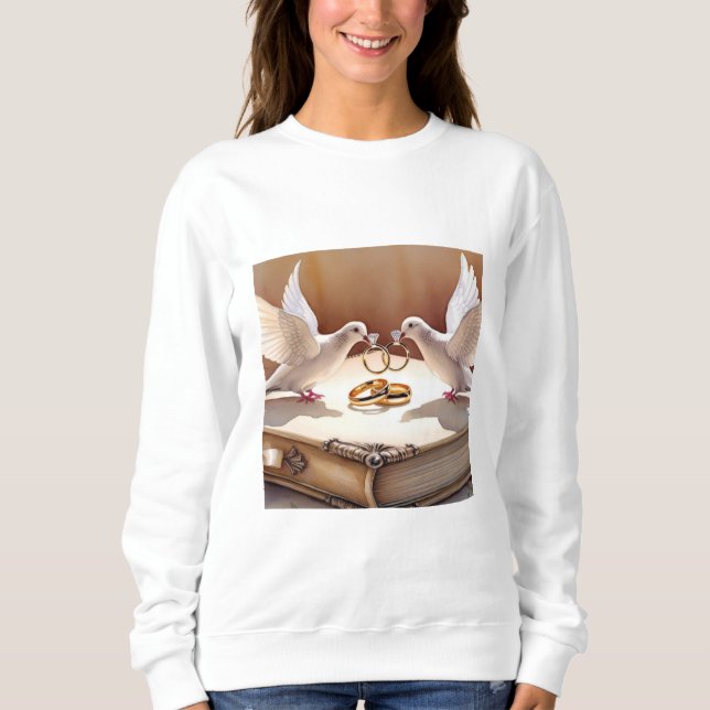 Sudadera Unificado en la camiseta de amor (Anverso)