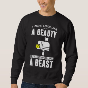 Sudadera Uniforme de Empleador Postal de Corto Mail Lady Ma