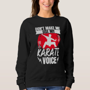 Sudadera Uniforme de Karate Cinturón Negro Gi No Me Hagas U
